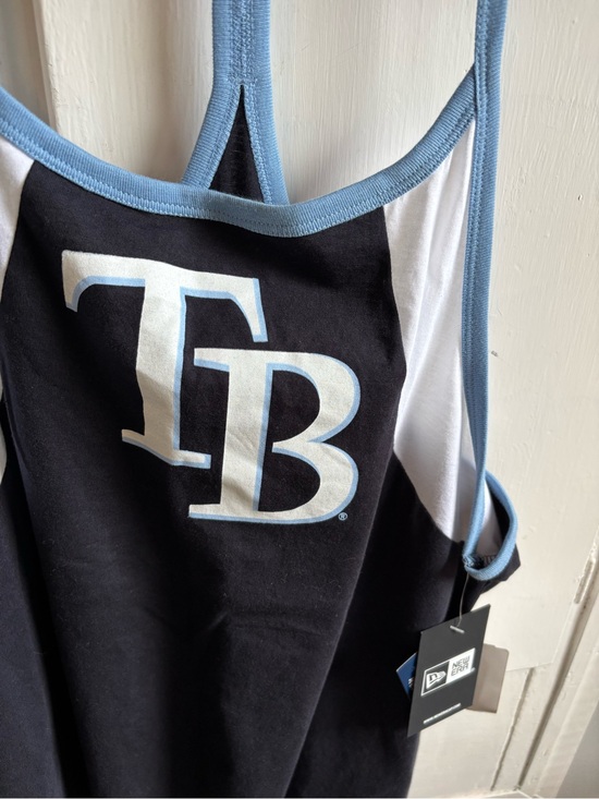 New Era Tops - New Era Black, White & Light Blue Kids One-Piece Bodysuit